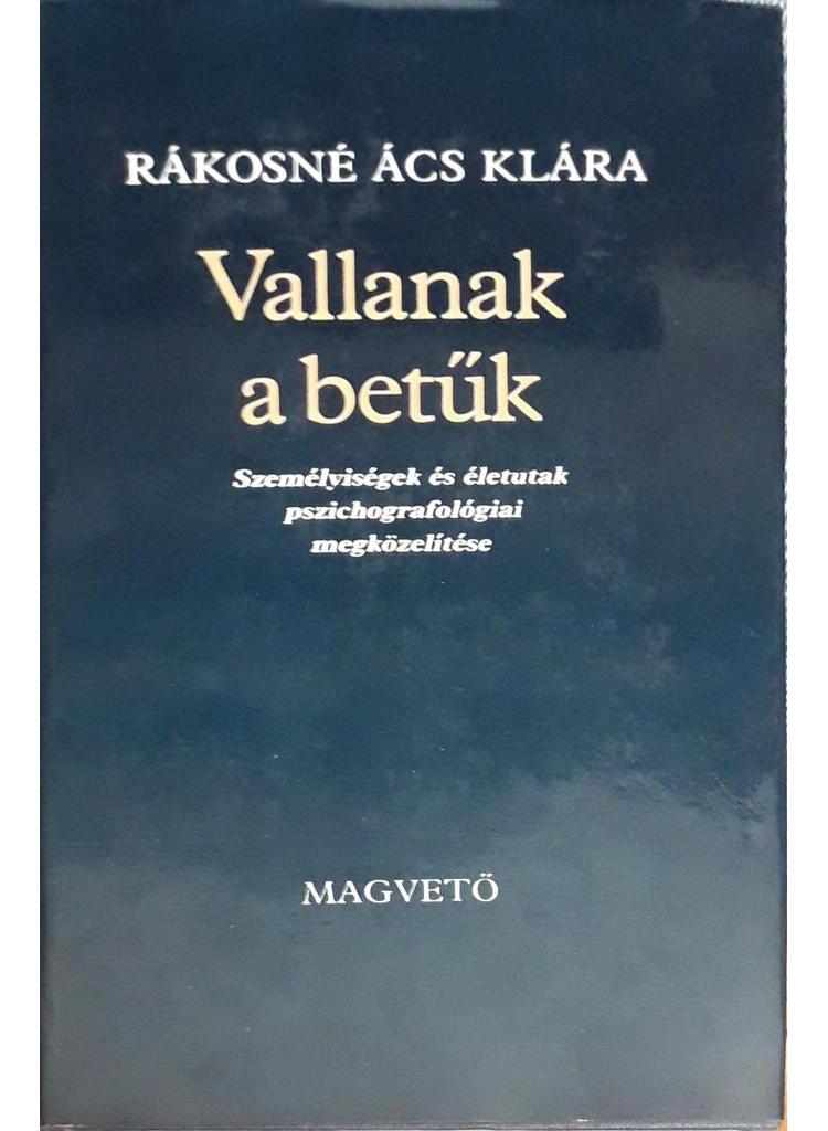 Vallanak a betűk
